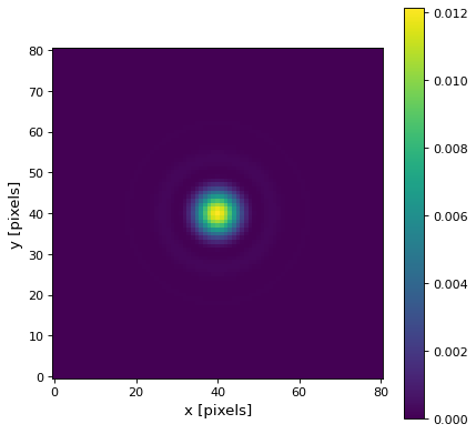 Airy Pattern Spatial Filter Spatial convolution Airy Disk filter — EnMAP-Box 3.14 documentation